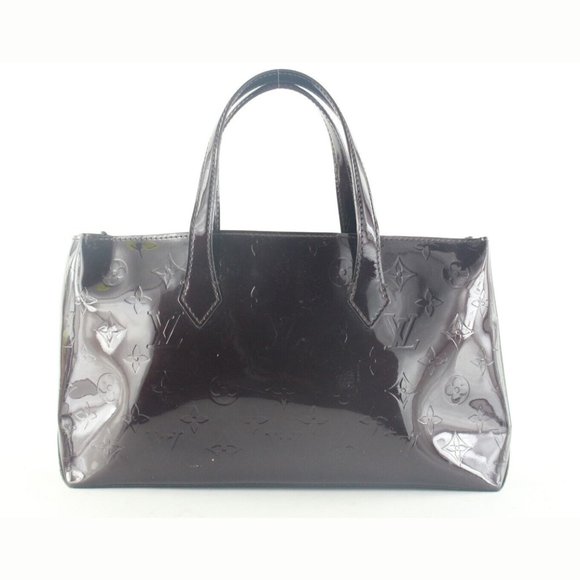 Louis Vuitton Wilshire Tote PM Amarante Leather Monogram 4LV119K - Picture 3 of 12